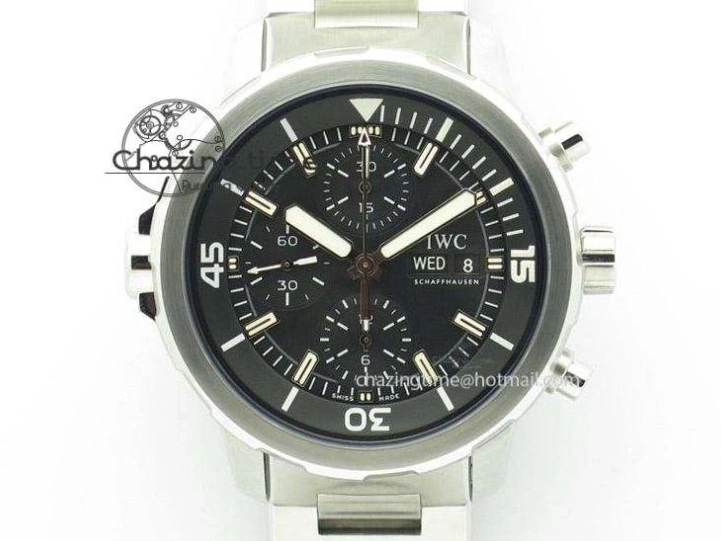 MIROTIME 0501 WellDesigned Aquatimer Automatic SS RSF 1:1 Best Edition Blue Dial on Blue Rubber Strap A 7057